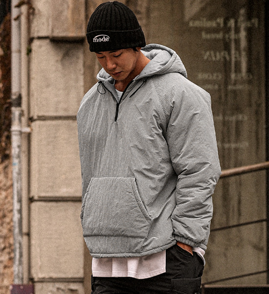 라드파 Padding Hood anorak