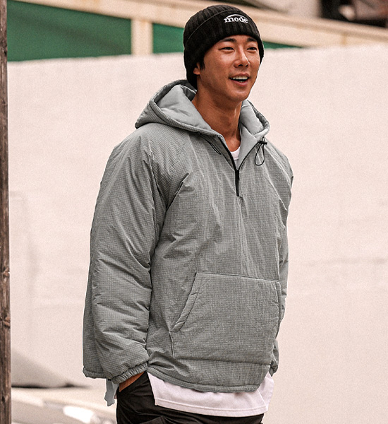 라드파 Padding Hood anorak