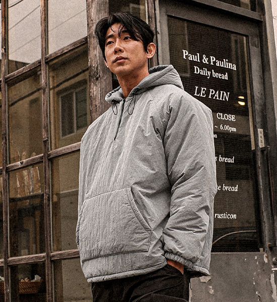 라드파 Padding Hood anorak