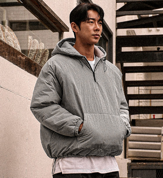 라드파 Padding Hood anorak