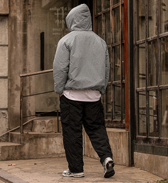 라드파 Padding Hood anorak