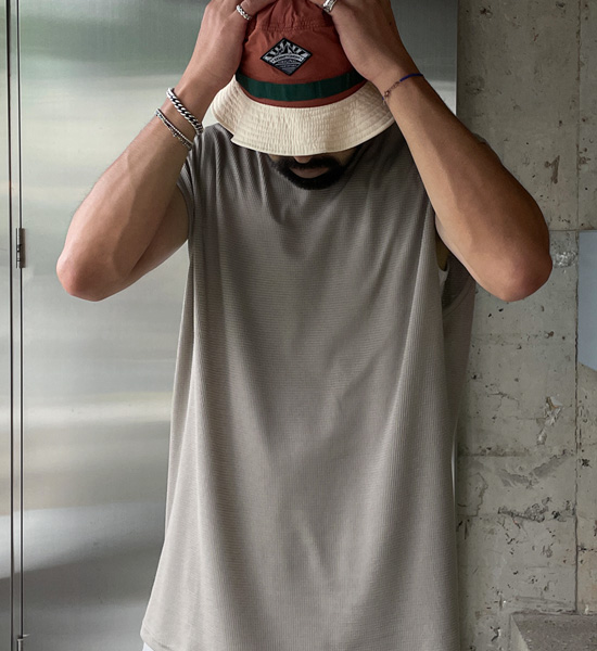 (XL-6XL)<BR>피자비 와플세트(Sleeveless shirts/Short T shirts+Banding Shorts)