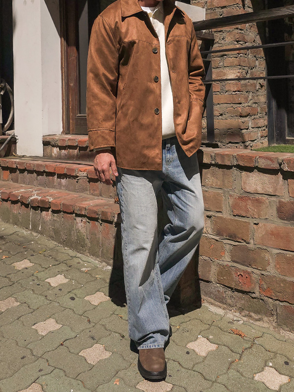 크리몬 Semi-wide fit denim pants
