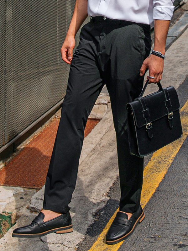 (M-6XL)<BR>엔비유 Sidebanding Slacks <br><font color="#098a09"><B>Select length (Basic,Long+8cm)</B></font><BR><B><FONT COLOR="#ff4800">[Additional discount]</FONT></B>