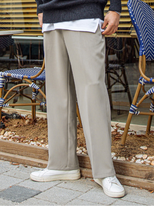 (L-6XL)<BR>다든 Banding Slacks(standard fit/wide fit)<br><font color="#072c81"><B>【 W.DNA 】</B></font><BR><B><FONT COLOR="#ff4800">[Additional discount]</FONT></B><br><font color="#098a09"><B>Select length (Basic,Long+8cm)</B></font>