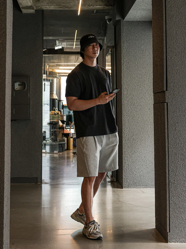 (L-5XL)<BR>하마르 Short T shirts