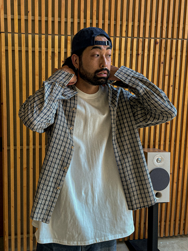 (L-4XL)<br>말리크 checkered shirt 634