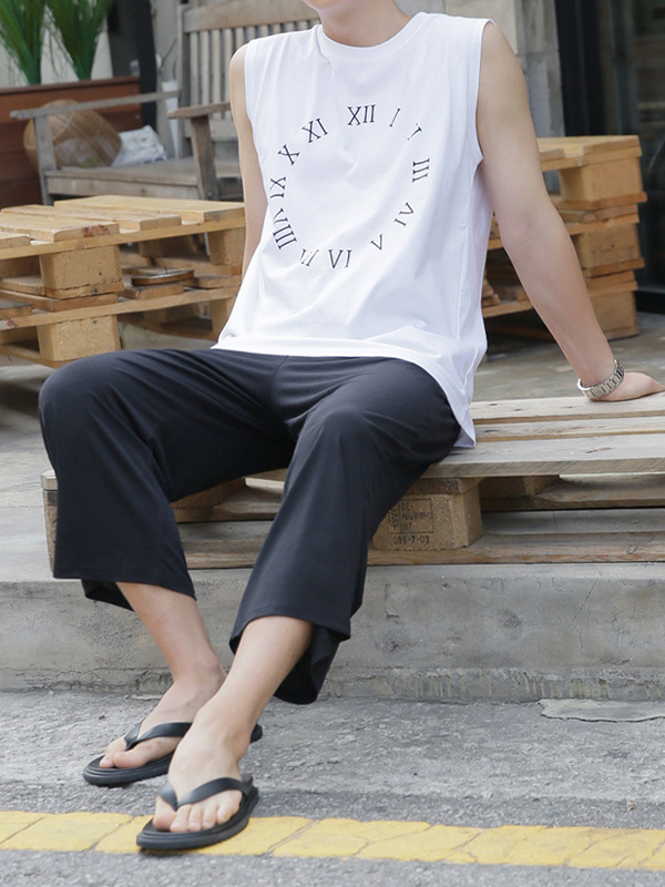 (L-5XL)<BR>소름 Wide Refrigerator Pants