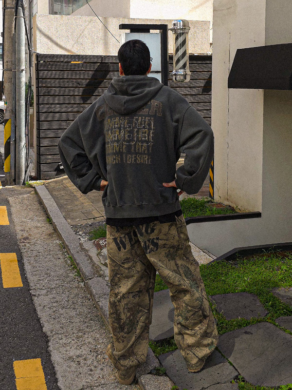 아프라토 wide fit banding pants