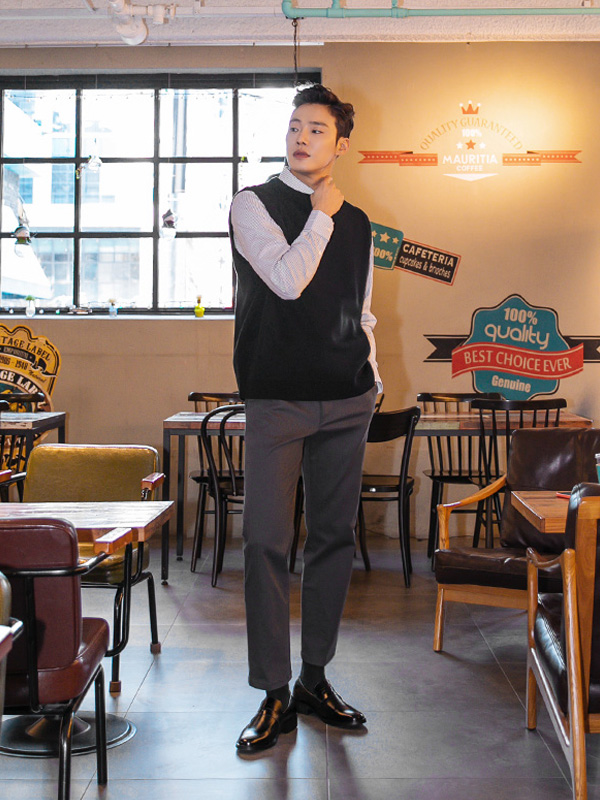 (L~6XL)<BR>온딘 Knit Vest