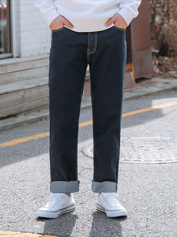 (M-5XL)<BR>킬번 Non-faded non-wash denim pants <br><font color="#098a09"><B>Select length (Basic,Long+10cm)</B></font>