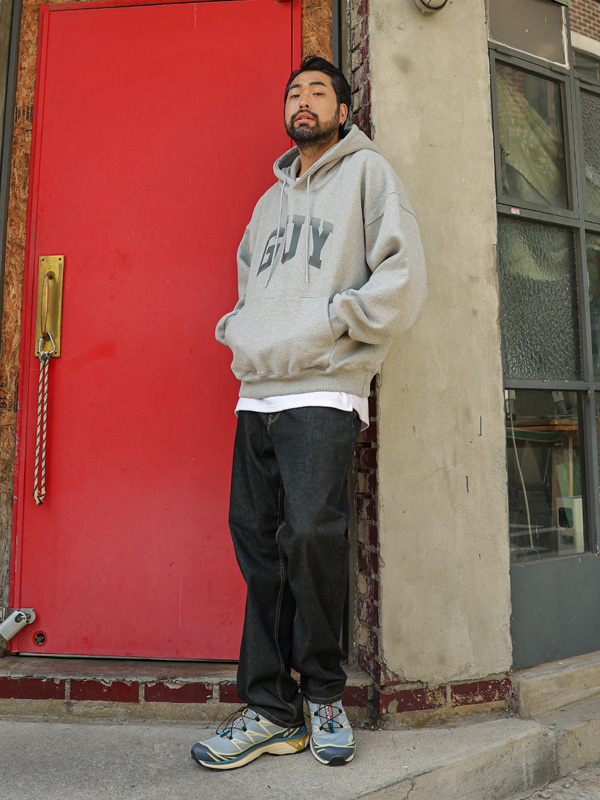 (M-6XL)<BR>리노트라 Hidden banding Tapered non-wash denim pants <br><font color="#098a09"><B>Select length (Basic,Long+10cm)</B></font>