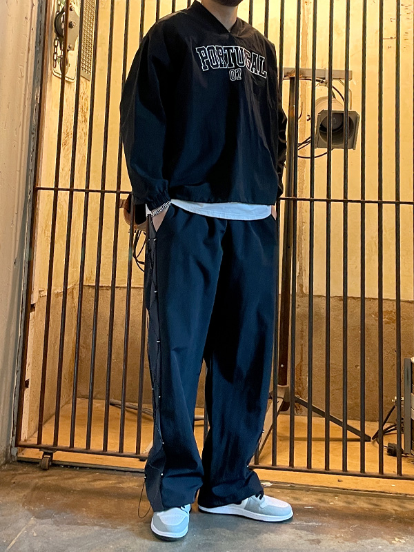 (XL-6XL)<BR>링리스 Semi-wide fit banding pants