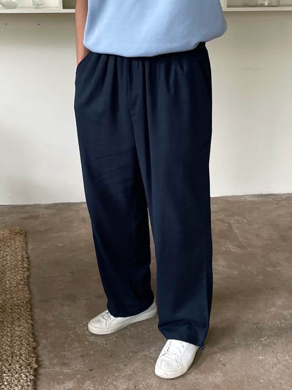 (XL-6XL)<BR>키쏘 linen banding pants