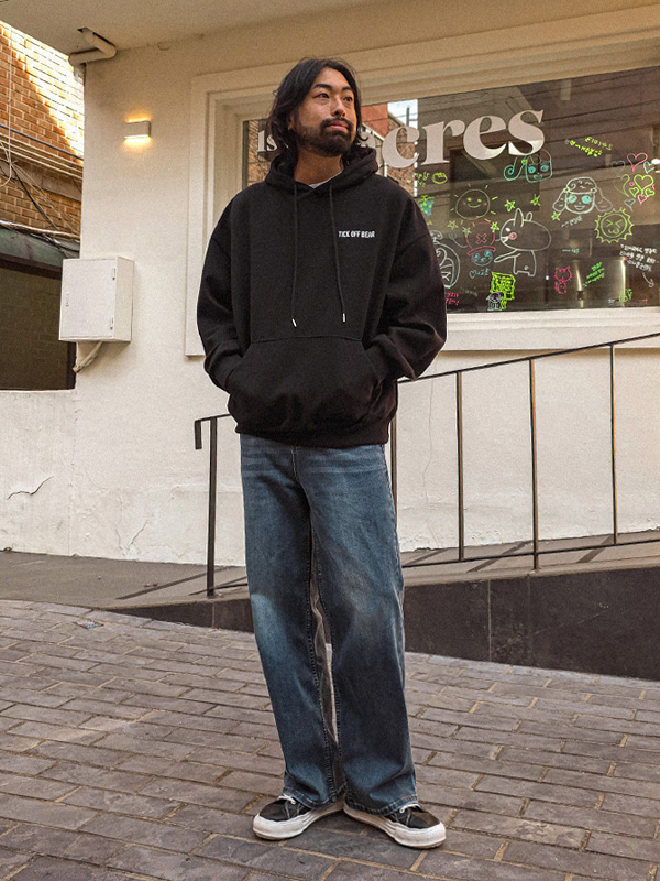 (L-4XL)<BR>다노티 standard fit Hidden banding denim pants 1984