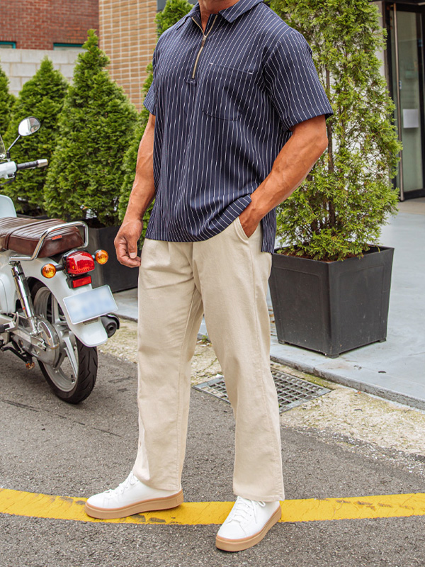 (L-5XL)<BR>글로우 banding pants