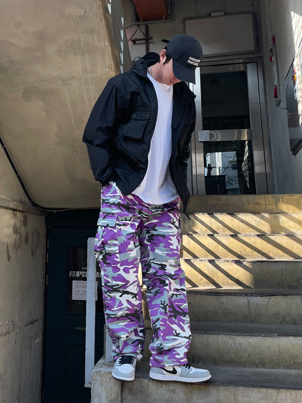 (L-5XL)<BR>킬문 밀리터리 Back banding cargo pants