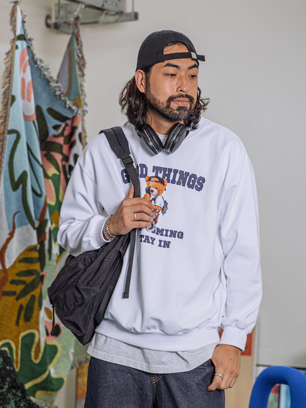 (L~5XL)<br>굿베어 man-to-man T
