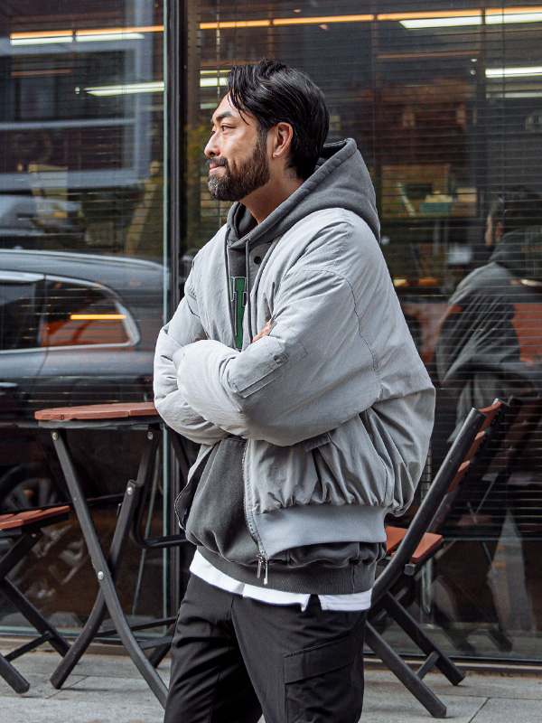 (XL-6XL)<BR>크링긴 flight jacket