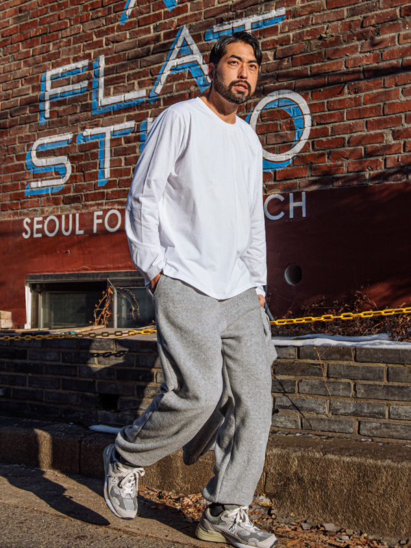 (M-6XL)<br>탐푸 fleece long-sleeved t-shirt