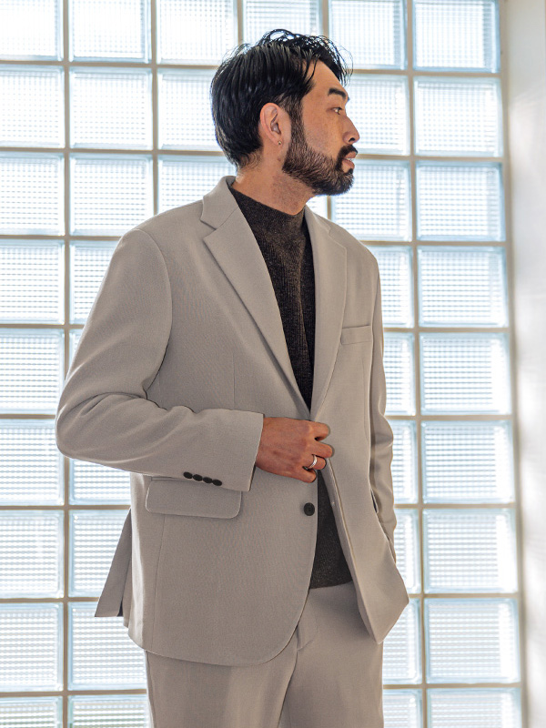 (M-6XL)<BR>카라스코 정장자켓+타디치 Pants Suits
