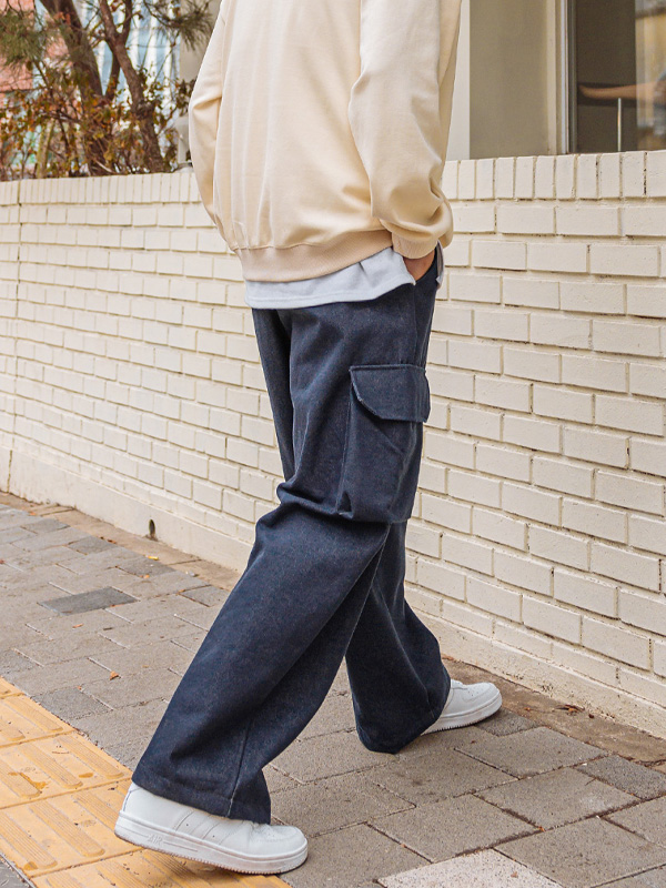 (XL-6XL)<BR>첸토 Banding non-wash denim pants