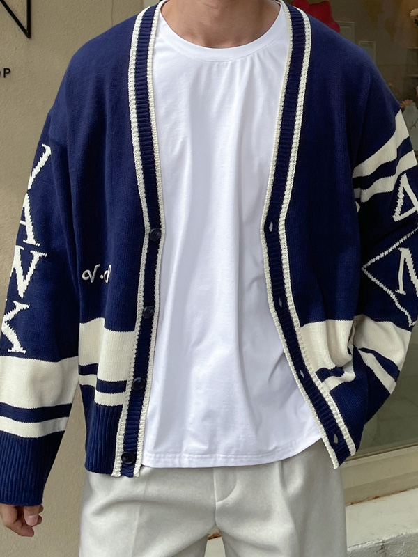 (L-5XL)<BR>소퍼튼 knit cardigan