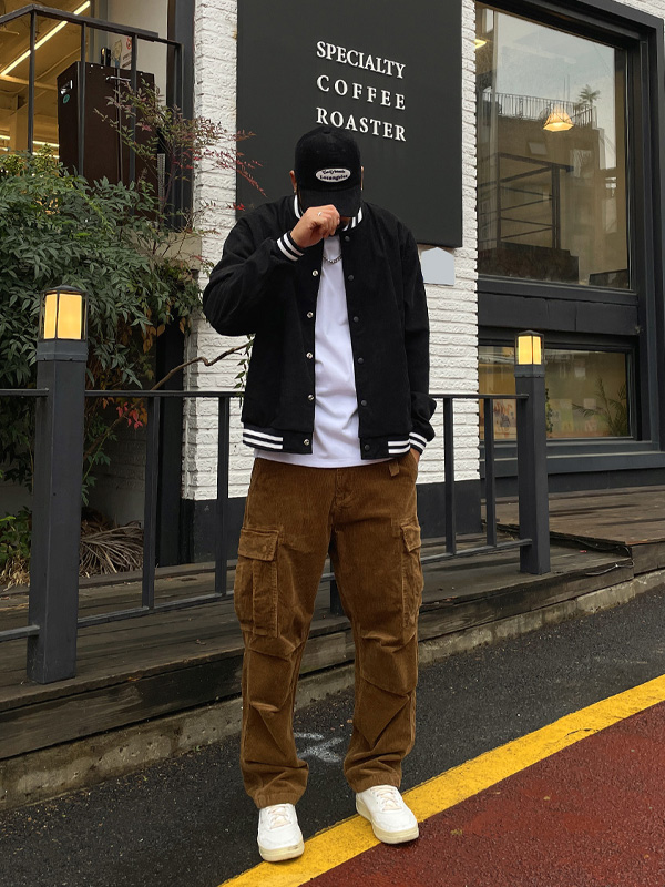 (XL-4XL)<BR>피치바 Baseball Jumper