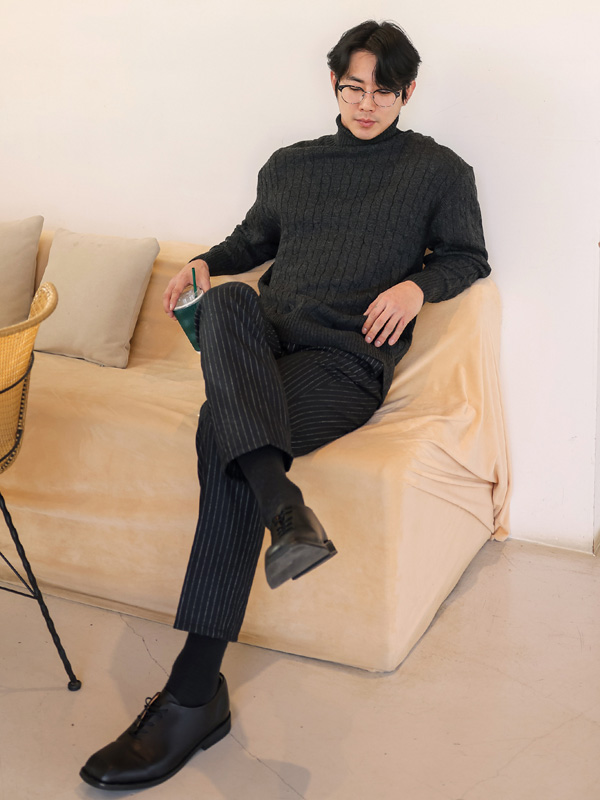 (M-6XL)<BR>팰런스 Magic banding Slim Fit Slacks S81