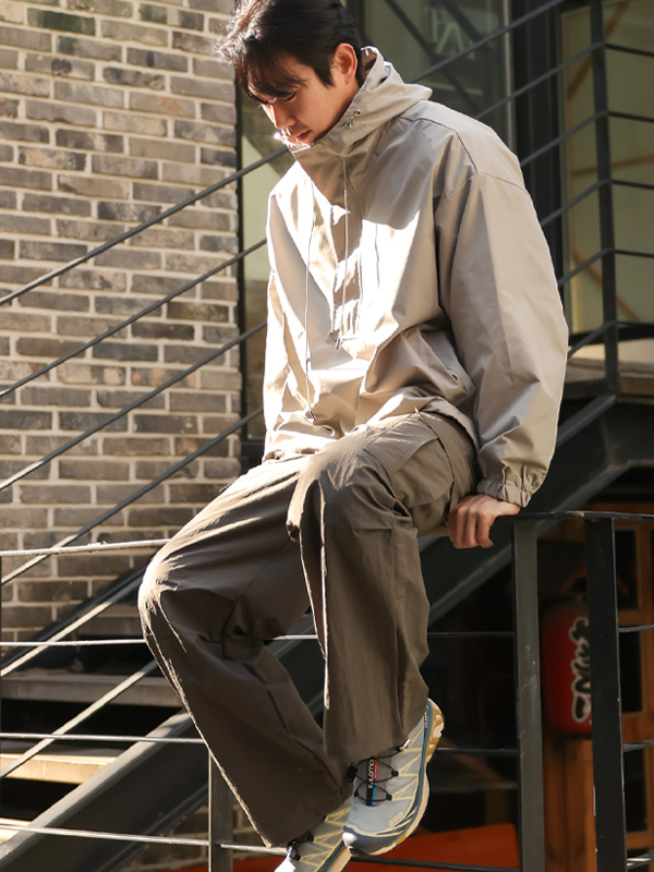 (XL-6XL)<BR>킨쿠 Semi-wide fit cargo-banding pants