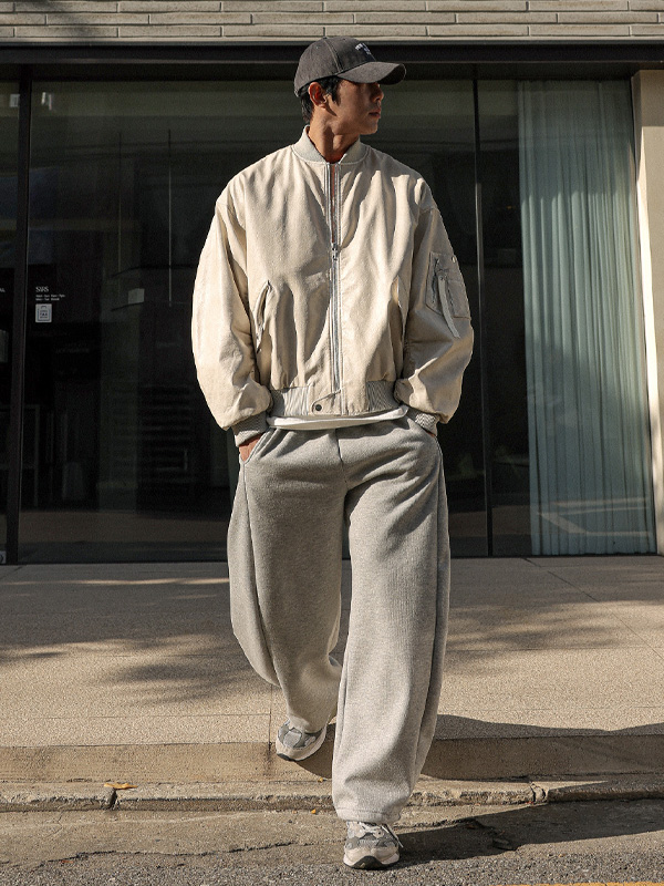 (XL-6XL)<BR>모르토 leather jumper