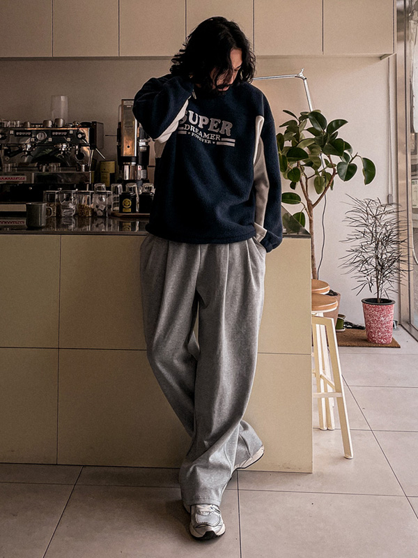 (XL-6XL)<BR>레디나 Fleece man-to-man T
