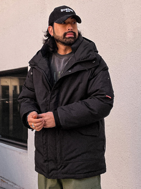 (M-4XL)<BR>도모크 Goose down 웰론후드점퍼