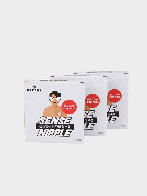 꼭꼭! 숨어라~ covering the nipple(센스니플37mm 1BOX-<font color=#0370f7>100매입</font>)