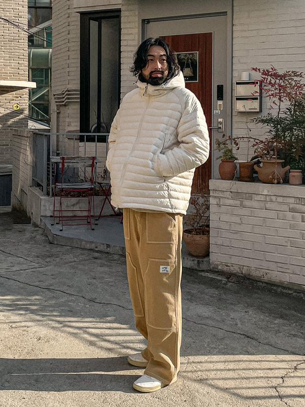 (XL-5XL)<BR>자이탄 Goose down 웰론후드패딩