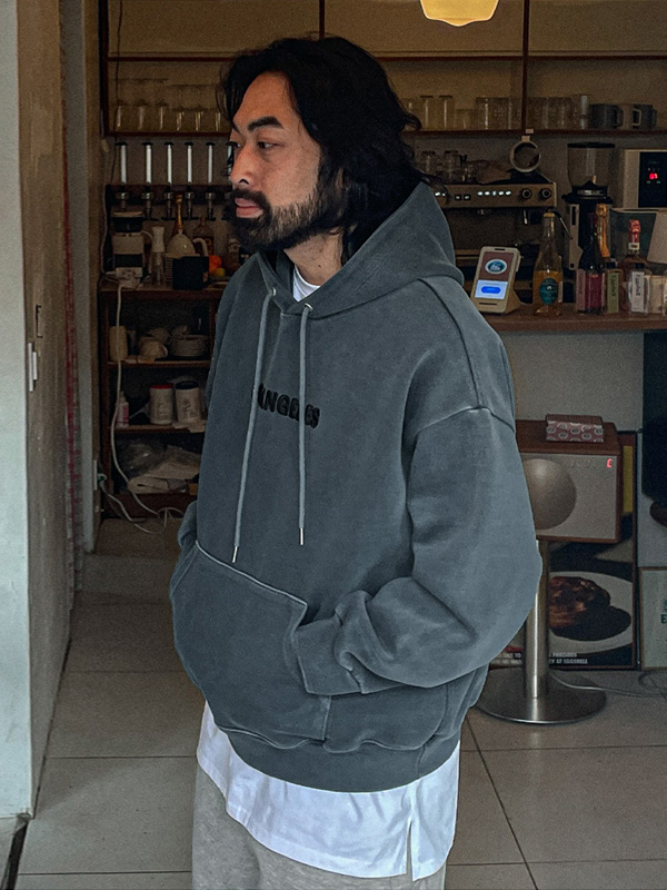 도다마피 pigment Hoodie