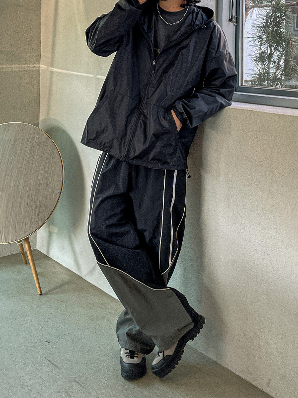 (XL-6XL)<BR>샤로다 Semi-wide fit banding pants
