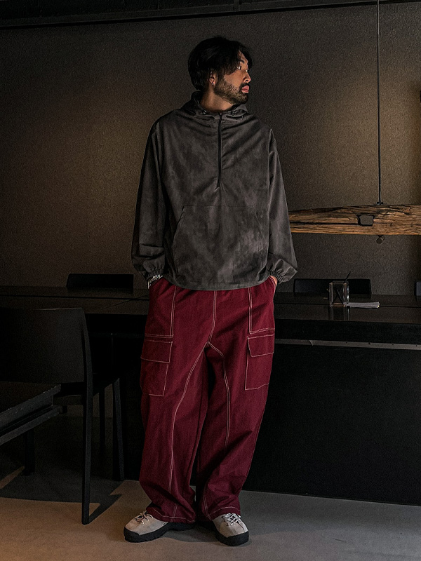 (XL-6XL)<BR>카소타 Semi-wide fit cargo-banding pants