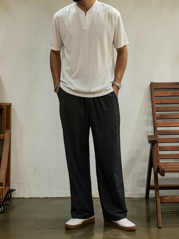 (L-5XL)<br>아바디아 Semi-wide fit banding pants