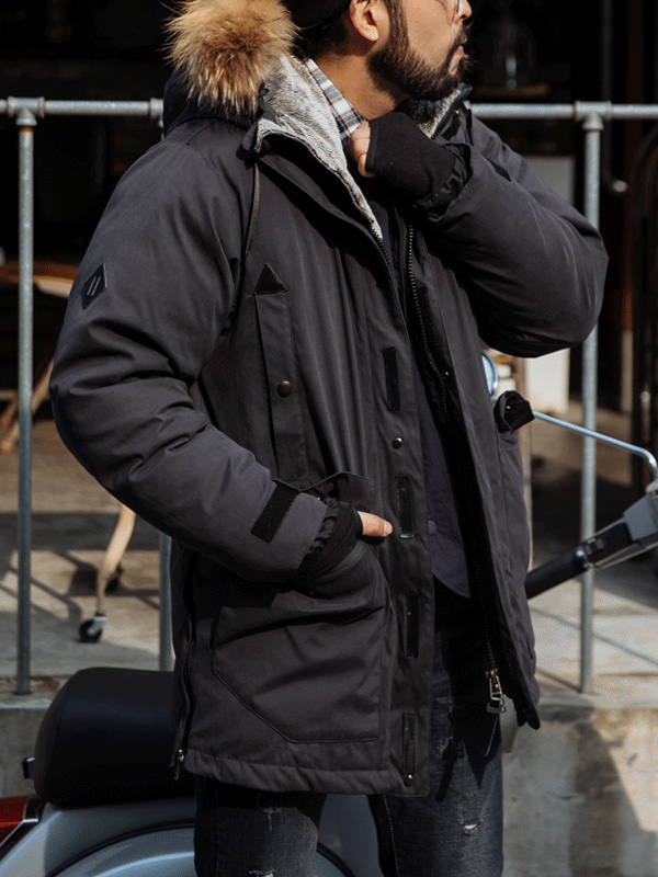 (L-5XL)<BR>신기루 field jacket