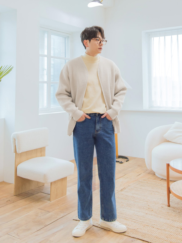 (XL~6XL)<BR>비반트 knit cardigan