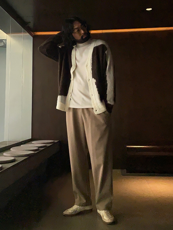 (XL-6XL)<BR>바오리마 standard fit banding pants 640