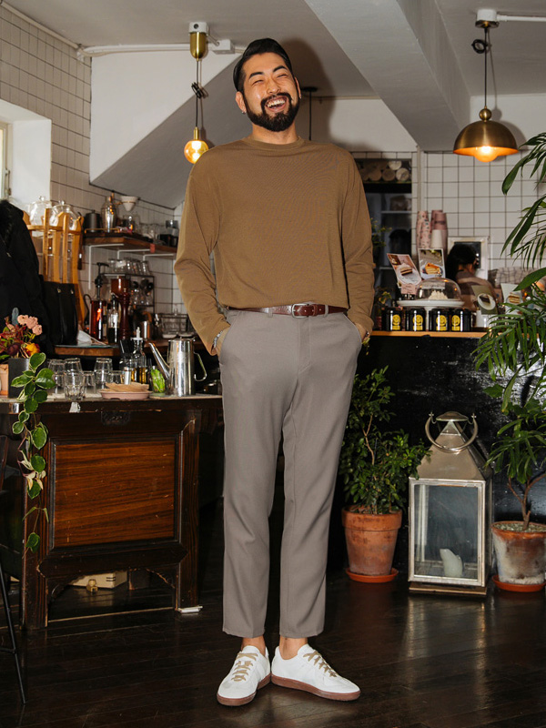 (S-6XL)<BR>매직밴드 Slacks <br><font color="#098a09"><B>Select length (Basic,Long+10cm)</B></font>