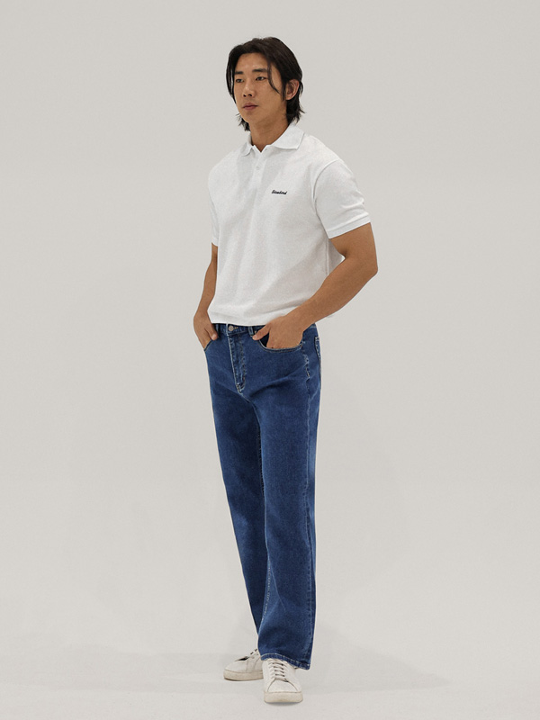 (L-6XL)<br>크리코바 워싱데님팬츠(standard fit/wide fit)