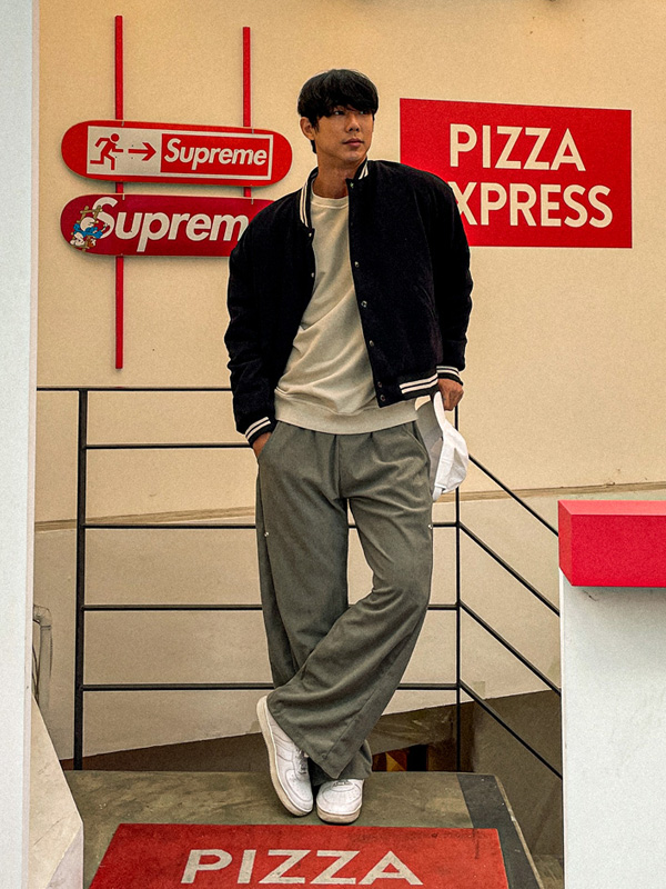 (XL-6XL)<br>비보스노 골덴야구점퍼