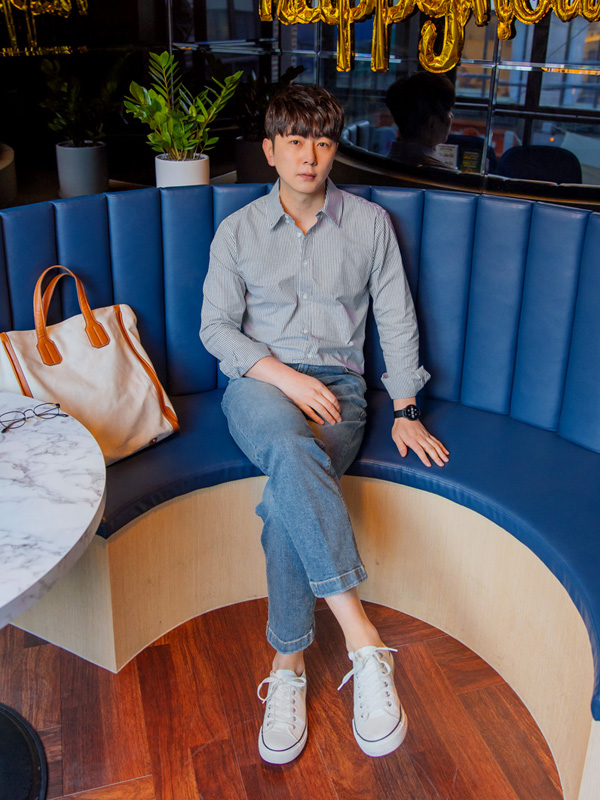 <br><font color="#fd0303">[365SALE]</font><br><font color="#2046a7">★교환/반품불가★</font><br>몬테 Stripe Shirt