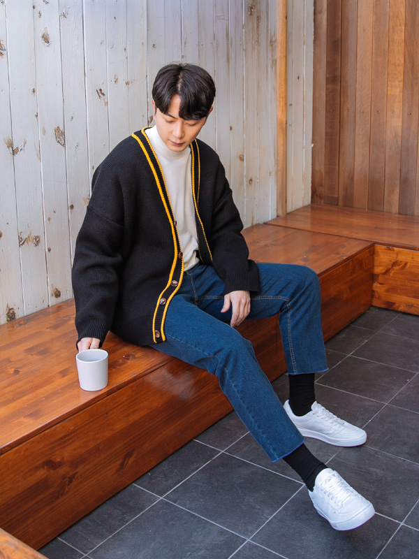 (XL-6XL)<BR>라이던트 Cardigan