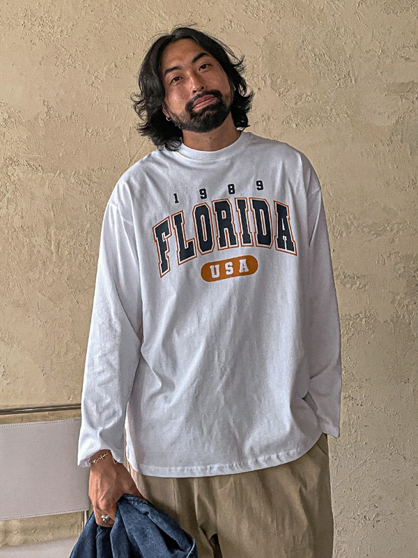 (XL-6XL)<BR>파타리 a long-sleeved t-shirt