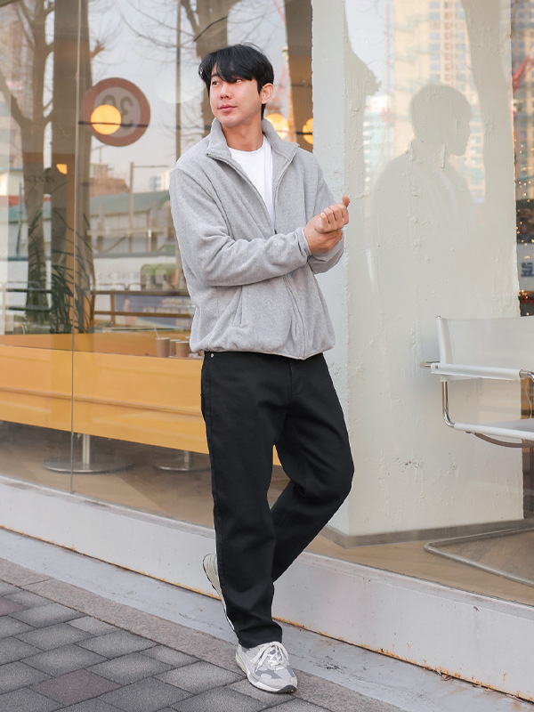 (M-4XL)<BR>훈훈해 Zip up