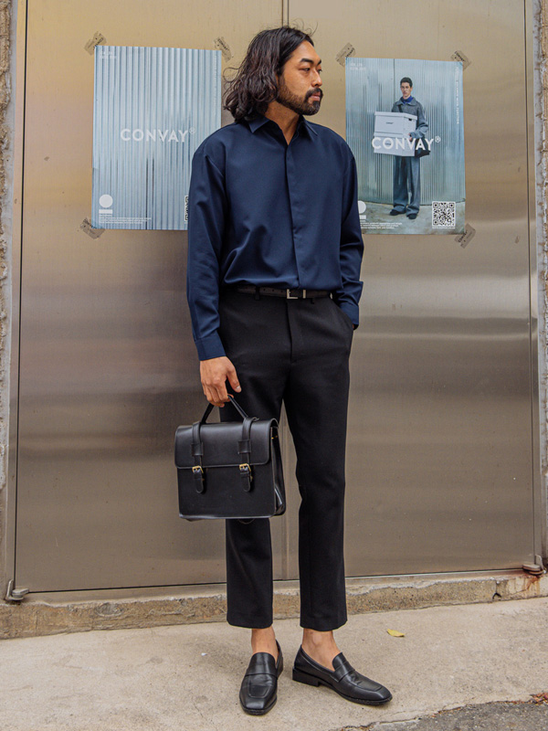 (XL~5XL)<BR>실바니아 Back banding Slacks